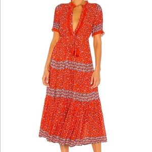 Worn Once! Free People Rare Feelings Maxi Dress